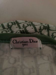 Vintage Dior green Monogram Logo T-shirt&#39;s