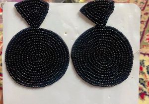 Beaded Statement Earrings