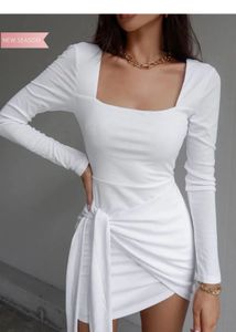Chic White Mini Dress