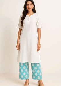 Simple kurta pant Set