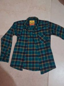 Checked Flannel Shirt