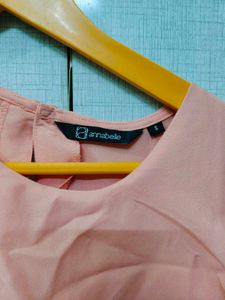Ruffled Peach Top