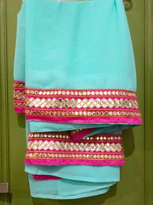 Georgette 💙Saree✨