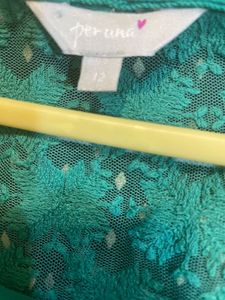 Cutwork Party Top