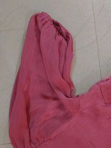Pink Midi Dress