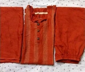 Dark Orange Pant Suit