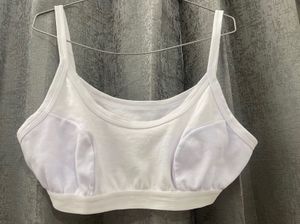 White Cotton Comfort Bra