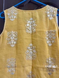 Beautiful haldi color party kurta for sale!!