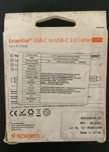 Spigen USB-C To USB-C Charging Cable