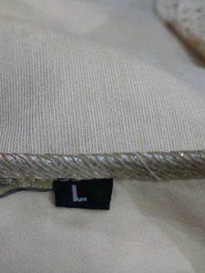 Cream Embroidered Kurta For Women&#39;s