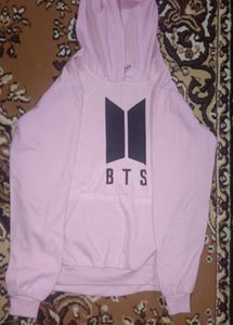 BTS Pink Hoodie