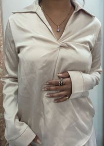 Satin Soft Chic Shirt😍