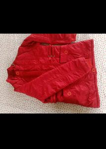 Red woollen Jacket