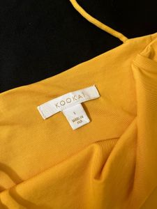 KOOKAI Yellow Crop Top
