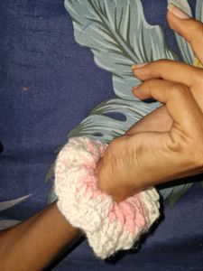 Handmade Crochet Scrunchie