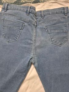 Light Blue Skinny Fit Jeans | 36