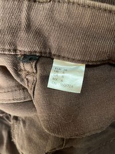 Brown Wide Leg Jeans