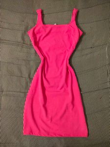 Hot Pink Mini Dress