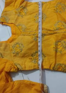 Yellow Suit With Salwaar