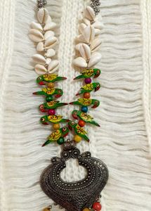 Traditional Neckless . Wear It On Cotton Saries