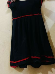 Cute Blue &amp; Red Dress