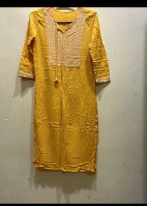 Yellow Kurti