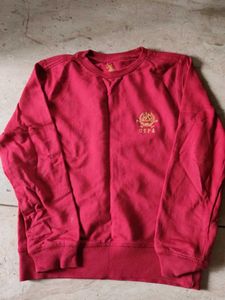 USPA Red Pullover Sweater