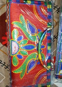 Traditional Embroidery Hand Purse