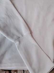 White Puff Sleeve Top