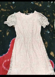 Elegant Lace Fit &amp; Flare Dress