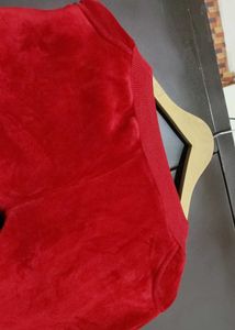 Maroon Velvet Pajami For 3-4 Year Boy