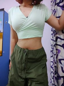Pastel Green Baby Tee