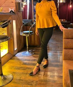 Mustard Yellow Top