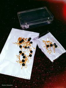 🎖️Dual Beaded(Black&amp;White)Choker Set