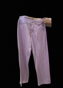Urbanic Wide Leg Lilac Jeans With Tags