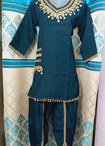 Wine Cord Set With Tulip Pant