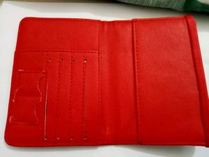 Red Card Holder Fully New