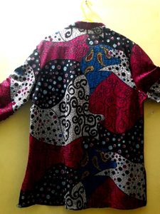 Patterned Ethnic Top 👚