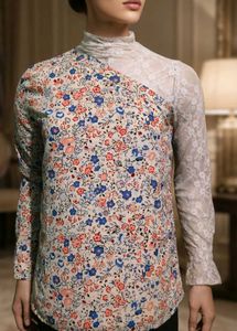 Floral One-Shoulder Top