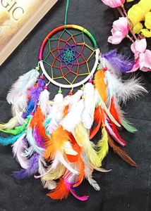 Multi Colour Dreamcatcher Car Hanging