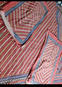 Vintage Striped Bedding Set