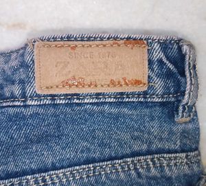 Wide Leg Denim Jeans