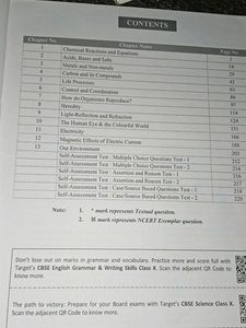 Science Practice Question Book For Class 10