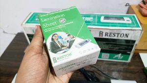 RESTON A4 &amp; ID CARD Laminations Sheets