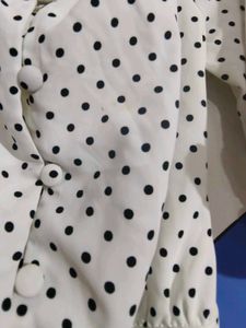 Madame Polka Dots Off Shoulder Jumpsuit