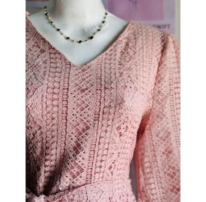 Pink Lacy Dress