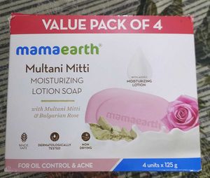 Mamaearth Multani Mitti Moisturizer Lotion Soap