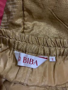 BIBA Brand Women Gold Casual Bottom