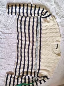Striped Knit Sweater