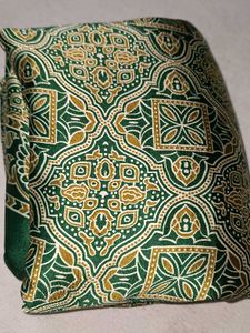 Pure Ajrakh Modal Silk Saree
